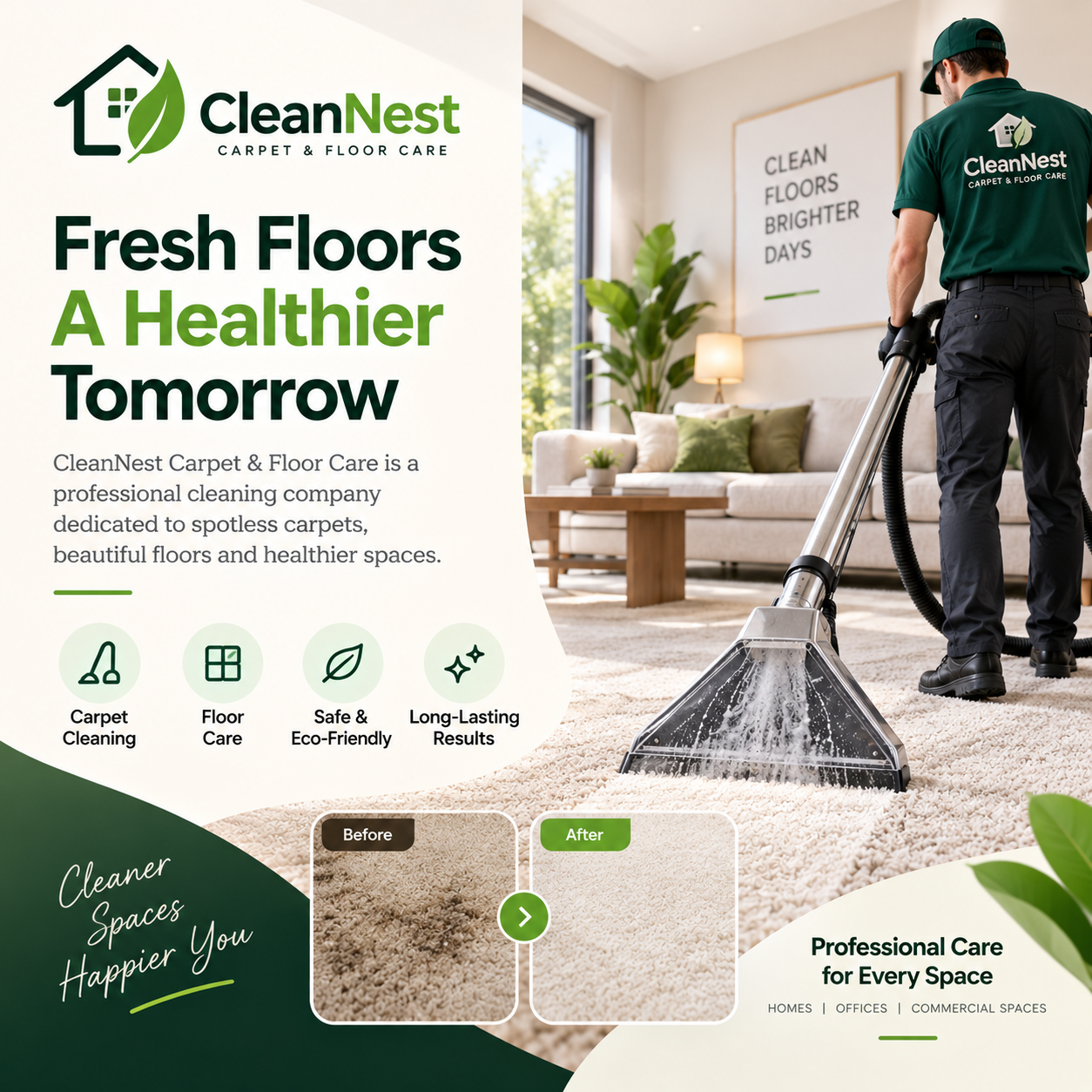 CleanNest Carpet & Floor Care