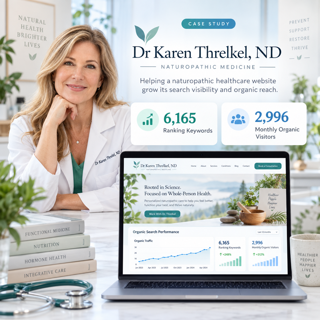 Dr. Karen Threlkel, ND case study