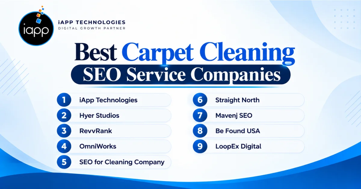 Best Carpet Cleaning SEO Service Companies