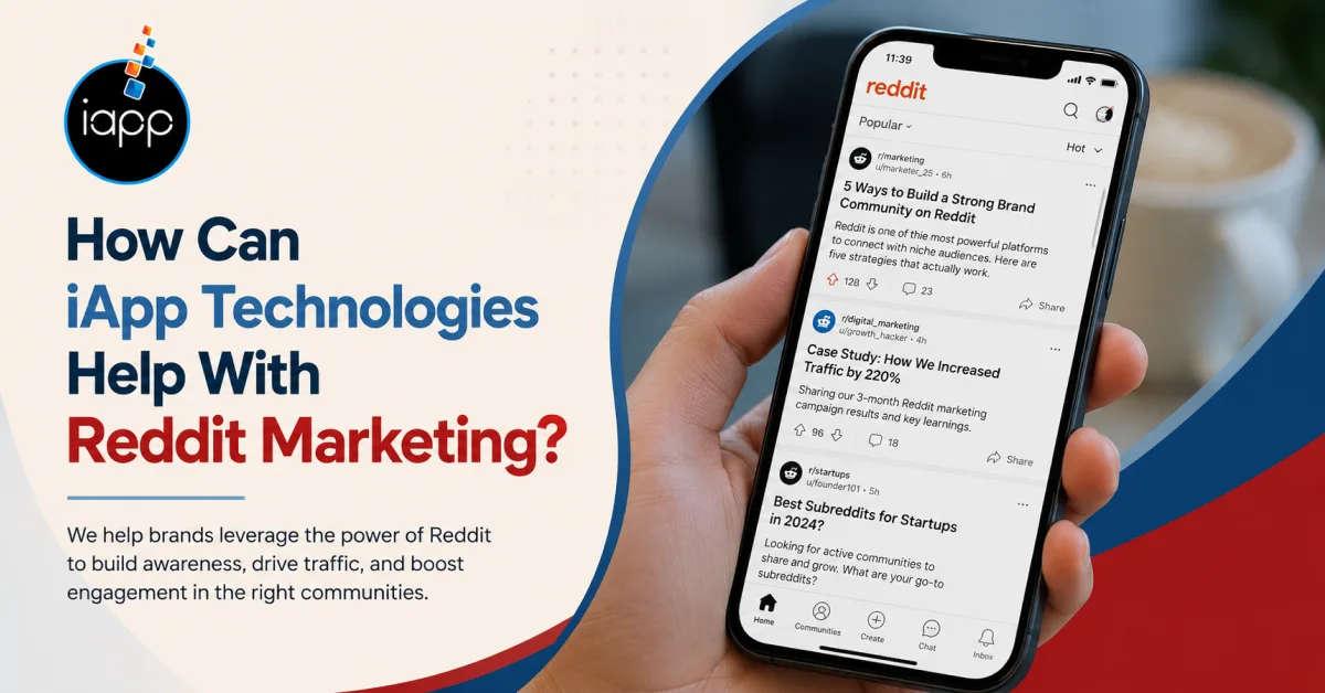 How can iapp technologies help with Reddit Marketing_