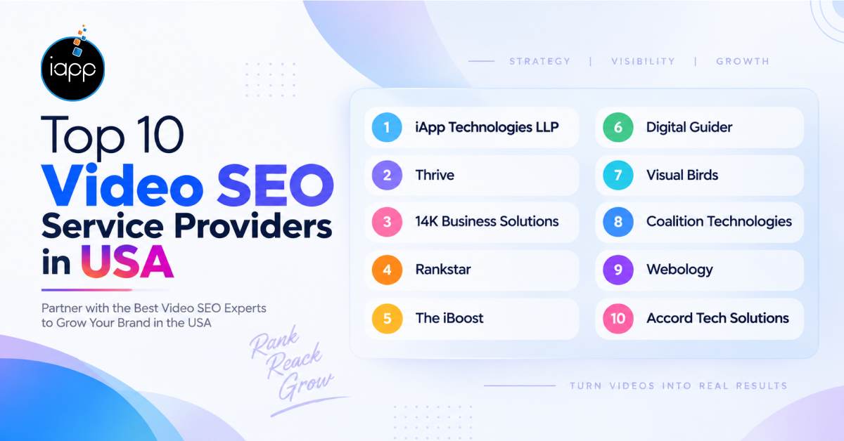 Top 10 Video SEO Service Providers in USA